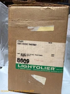 Lightolier 8609 Lytejacks Remote Recessed Transformer 225 Watt Low Voltage - Picture 1 of 2