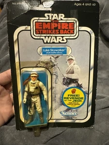Vtg Star Wars ESB Luke Skywalker Hoth Action Figure 48 Card Back MOC1982 Kenner - Picture 1 of 2