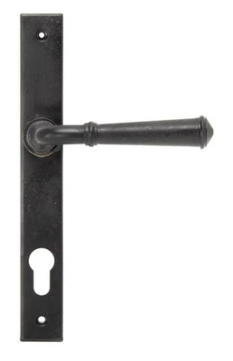 From The Anvil External Beeswax Regency Slimline Lever Espag Lock Handle Pair - Image 1 of 4