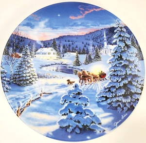 Christmas A Time for Tradition by Jean Sias Bone China Collector Plate #2 - Picture 1 of 9