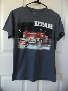 UTAH IN-N-OUT BURGER Grey T-shirt Unisex Juniors Size M Cotton Blend - Bild 1 von 4