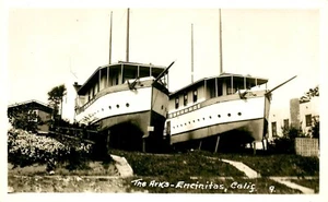 THE ARKS, RPPC, ENCINITAS, CALIFORNIA, VINTAGE POSTCARD (SV 16) - Picture 1 of 2