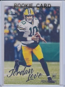 JORDAN LOVE ROOKIE CARD Green Bay Packers Football 2010 PANINI LUMINANCE RC - Picture 1 of 2