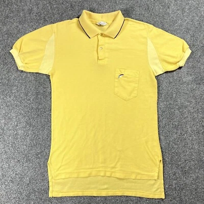 Polo deportivo tejido Sears vintage años 60 70 talla grande pluma bloque de color Foto 1 de 4