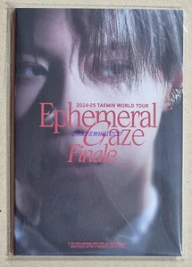 Libro de postales oficial MD SHINEE 2024-25 TAEMIN WORLD TOUR Ephemeral Gaze Finale - Imagen 1 de 3