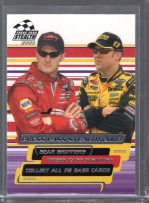 2003 Press Pass Stealth Checklist #72 - Image 1 of 2