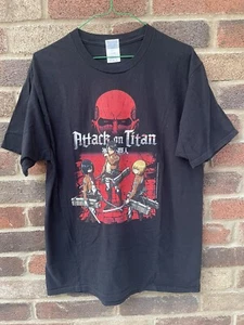 Funimation Mens Attack On Titan Season 2 Shirt Size M Mikasa, Armin, Erin - Picture 1 of 4