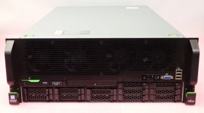 Fujitsu Primergy RX4770 M3 4x 16C E7-4850v4 768GB RAM 12x SFF Bay 4U Rack Server - Image 1 of 4