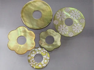 Disco de nácar - "verde lima" a elegir - compatible m. Charlotte 21 y RD - Imagen 1 de 10