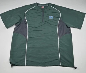 NIKE Duke Blue Devils Short Sleeve Windbreaker Jacket Unlined NCAA Men's Size XL - Picture 1 of 13