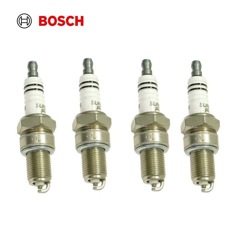 Porsche 924S 944 Spark Plug Set 99917015690 OEM BOSCH WR-7-DC+ (7900) - Image 1 of 1