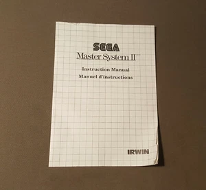 Instruction manual only for Sega Master System II console - Picture 1 of 2