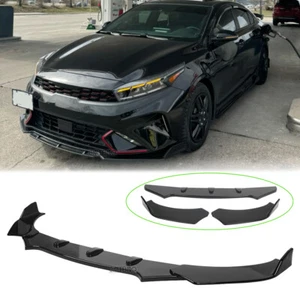 For Kia Forte GT Line 2000-2023 Front Bumper Lip Spoiler Splitter Body Kit ABS - Bild 1 von 12