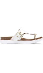 Clarks Women's Elayne Step White Patent Leather Size 6D - Picture 1 of 6