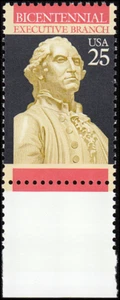 US Briefmarke #2414 - 1989 25¢ Executive Branch, Constitution Bicentennial, G/VG, MNH - Bild 1 von 2