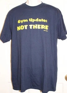 Delta Pro Weight Herren T-Shirt Größe Large: Kool Tees: dunkelblau: "Gym Update" - Bild 1 von 1