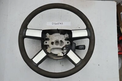 GC 08-10 Dodge Charger Chrysler 300 Dark Slate Gray Rubber Steering Wheel Cruise - Изображение 1 из 4