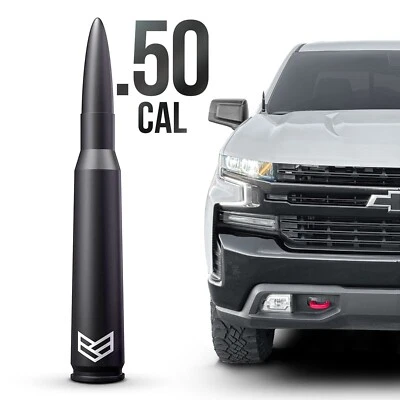 RONIN FACTORY 50 CAL BULLET ANTENNA FOR GMC SIERRA DENALI ANTI THEFT - Image 1 of 4