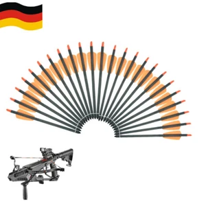 24pcs 7,5 Zoll Jagd Bolzen Carbonpfeile OD 7.5mm Jagdschießen Bogenschießen - Bild 1 von 10