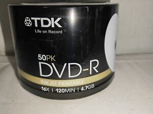 DVD-R TDK 16x 50er Spindel 