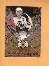 RAY BOURQUE 1997 98 PACIFIC INVINCIBLE FEATURE PERFORMERS #3 BRUINS NM-MT