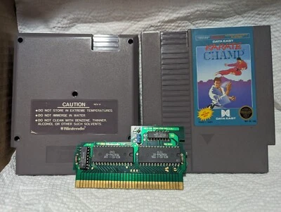 NICE LABEL - Karate Champ (Nintendo Entertainment System, 1986) - Image 1 of 3