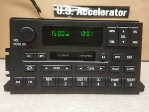 GENUINO LINCOLN Continental Radio Cassette Reproductor de Cinta ALPINE 2F3T-18C870-AA - Imagen 1 de 11