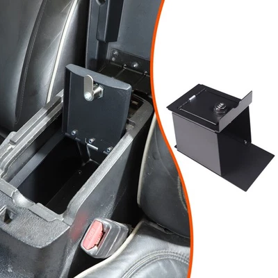 Consola central caja fuerte bloqueo bóveda almacenamiento privacidad se adapta a Hummer H3 2005-2009 Foto 1 de 4