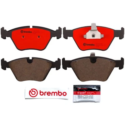 Juego de pastillas de freno delanteras cerámicas Brembo P06022N Performance para BMW 528i 1997-98 Foto 1 de 4