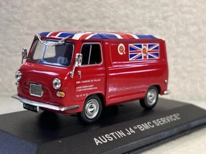 Rare Altaya 1:43 Austin J4 BMC Service Van Red & Union Jack On Roof In Case - Picture 1 of 11
