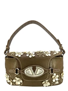 Bolso de hombro baguette de cuero con cuentas VALENTINO - Imagen 1 de 9