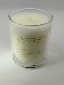Vela votiva The White Company Seychelles Signature 75 g totalmente nueva - Imagen 1 de 3