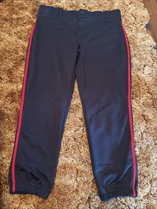 Champro Fastpitch Softballhose - Damen klein schwarz/scharlachrote Pfeife brandneu!! - Bild 1 von 5