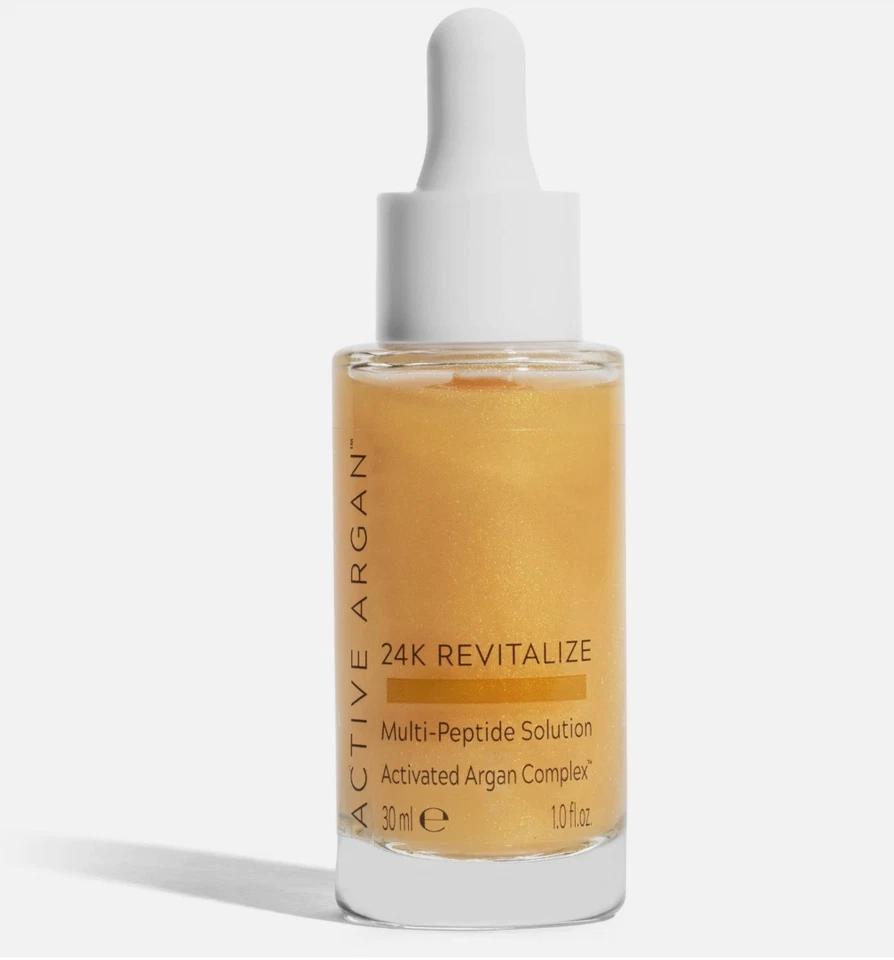 Active Argan 24K Revitalize Multi Peptide Solution Activated Argan Complex 1 oz - Image 1 of 1