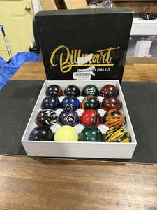Billmart Premium Billiard Balls Pool Table Accessories 2-1/4" Regulation Size 16 - Picture 1 of 6