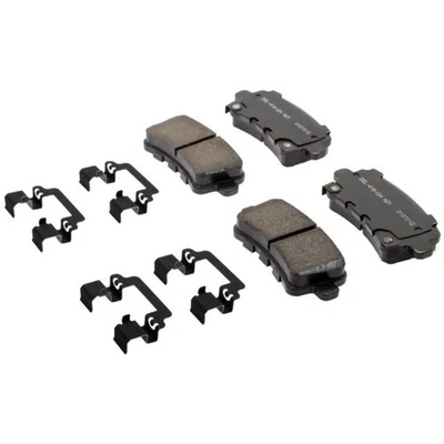 Pastillas de freno de disco ACDelco originales para Cadillac XTS 2013-2019 | traseras | ranuradas en oro Foto 1 de 4