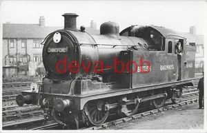 Railway Photo LNER N7 69601 Wood Street 1949 Great Eastern 0-6-2T Loco GER - Picture 1 of 1