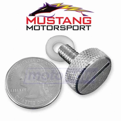 Mustang Quarter Turn Thumb Screw for 1999-2007 Harley Davidson FXST Softail kw - Image 1 of 4