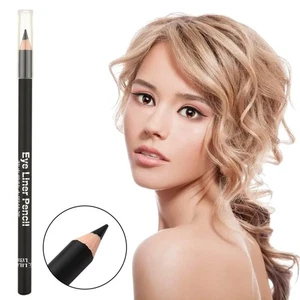 Beauty Lasting Cosmetic Waterproof Eyeliner Pencil Makeup tool Black - Photo 1/12