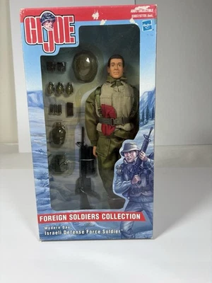G.I. Joe Foreign Soldiers Collection IDF Soldier 12” Figure 2001 Hasbro New - Image 1 of 4