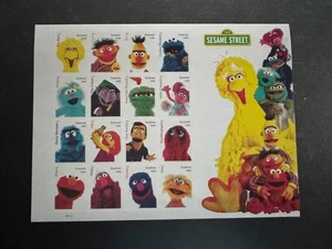 Scott #5394 Sesame Street Pane of 16 Forever Stamps (2019) - Picture 1 of 1