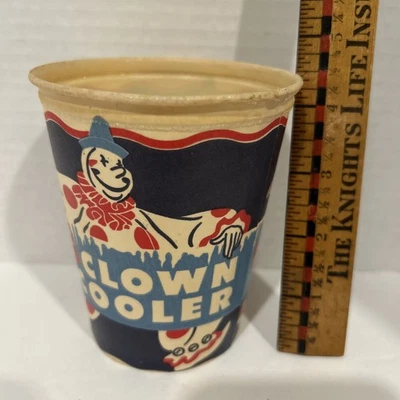 Sealtest Sherbert Clown Cooler Cup Unused - Image 1 of 4