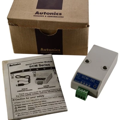 NEW Autonics SCM-38I RS232C to RS485 Communication Converter - Image 1 of 4