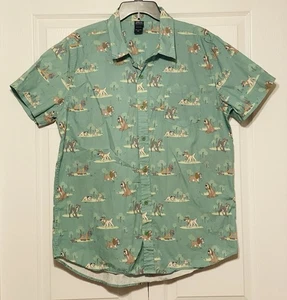 DISNEY Shirt Men’s Medium Our Universe Lady Tramp 101 Dalmatians Oliver & Co. - Picture 1 of 5