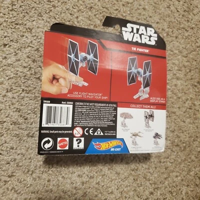 STAR WARS FIRST ORDER SPECIAL FORCES TIE FIGHTER HOT WHEELS DIE-CAST - Image 1 of 2