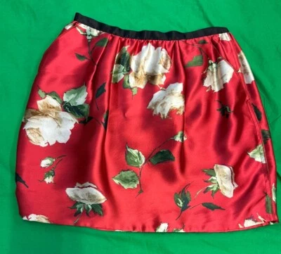 Minifalda con estampado de seda Dolce & Gabbana talla 40 Foto 1 de 4