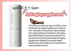 NuSkin ageLOC Y-Span - 120 SOFTGELS !!!The power to defy your age!!!Anti-aging - Picture 1 of 2
