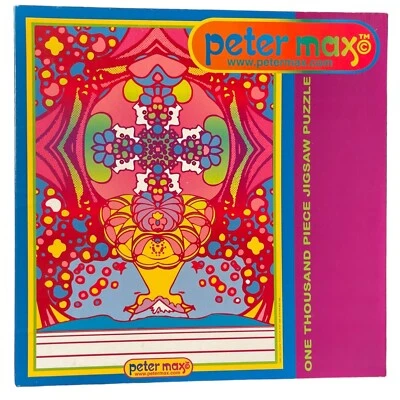 Peter Max 2000 Light Years 1999 Ceaco 1000 Piece Jigsaw Puzzle Brand New Sealed - Image 1 of 4