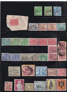 Briefmarken, Berlin, gestempelte Sammlung, bis 1962 mit Plattenfehlern etc. - Bild 1 von 3