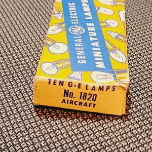 Bombilla de avión vintage NOS GE General Electric 1820 - 5 unidades - Imagen 1 de 6
